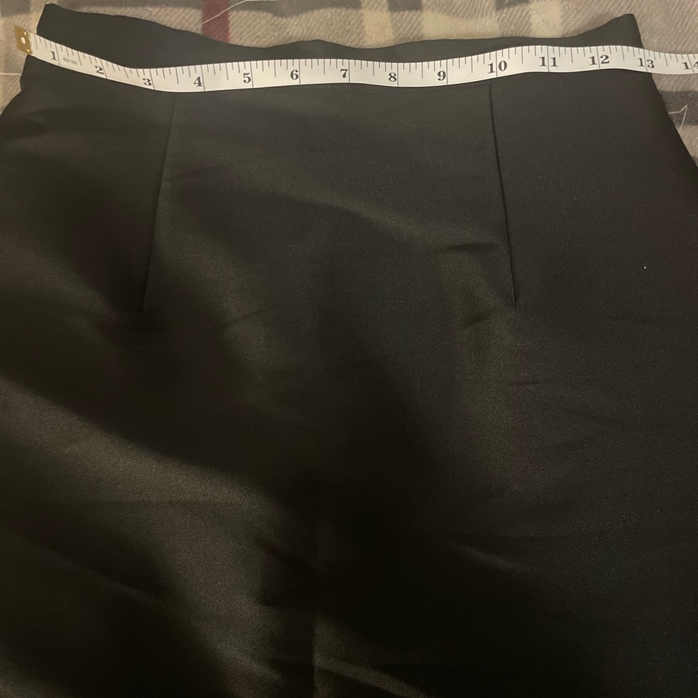 Sachin + Babi Black Pencil Skirt Size 26 NWT | Classic High Waist Midi - Picture 6 of 7